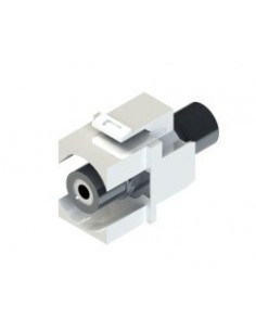 Adaptador H/H keystone RCA BLANCO