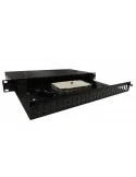 Bandeja 19" Extraible de Fibra Óptica para 24 conectores duplex SC