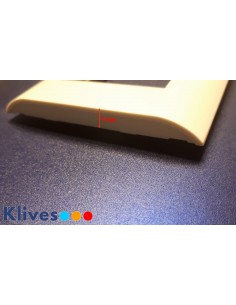 Marco 80x80 para modulos de 45mm metal