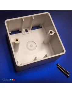 CAJA DE SUPERFICIE 80 x 80 x 40 BLANCA