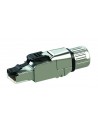 Conector RJ45 macho CAT8.1 Telegartner AWG24