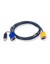 Cable KVM USB de 3 m con SPHD 3 en 1