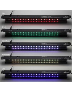 Panel rack multicolor Matriz de 18 Leds