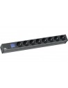 Regleta 19" BACHMANN 8 Schuko. Monitorizable a nivel local.