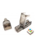 Conector CAT6A RJ45 UTP FACIL MONTAJE