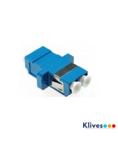 Adaptador F. O. Duplex Monomodo SC/UPC Azul ECONOMICO
