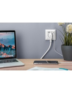 enchufe de pared con usb de carga