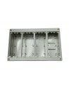 Caja de mecanismos 4 elementos superficie