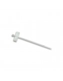 BRIDA BLANCA CON BANDERA 100x2.5MM (100Ud)