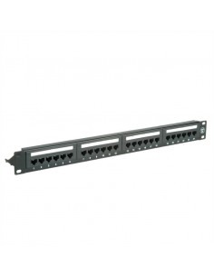 Patchpanel 19" Cat6A 24 Puertos UTP secom