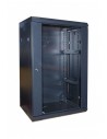 Rack Mural 19" 18U F450mm. Puerta Cristal