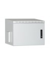 Rack mural 19" IP55 9U Fondo 600 con TEJADILLO