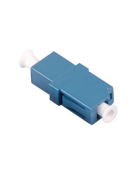 Adaptador fibra óptica simplex Monomodo LC/UPC Azul