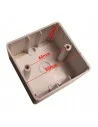 CAJA DE SUPERFICIE 80 x 80 x 40 BLANCA CERRADA