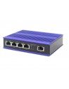 Switch 5 Ptos 10/100 Mbps. Carril DIN Industrial