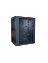 Rack mural 19" 15U F600. Puerta Cristal