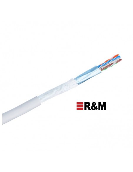 Cable CAT6A U/UTP 500m LSZH RDM Rigido CPR. CCA