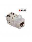 Conector RJ45 CAT6A FTP Easy Lock Keystone R&M
