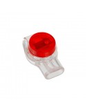 Conector empalmador IDC jeallybean de 3 tomas Rojo