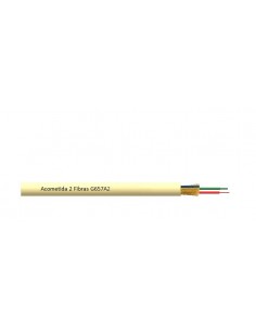 Cable Fibra Óptica de acometida interior FTTH G657A2 Cable Fibra Óptica de acometida interior FTTH G657A2