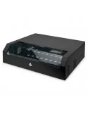 Rack mural 3U+2U Vertical + Horizontal negra