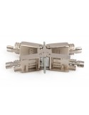 Conector RJ45 H/H CAT6A FTP 500Mzh