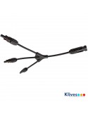 Conector Multicontact flexible MC4 3 in 1 out. Conector TRIPLE MC4