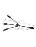 Conector Multicontact flexible MC4 3 in 1 out. Conector TRIPLE MC4