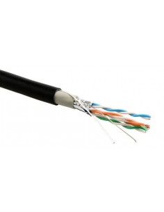 CABLE RED CAT.6A FTP RIGIDO EXTERIOR AWG23, 305M