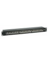 PATCHPANEL Cat6A FTP 19" 1U 24 PUERTOS