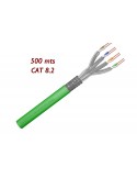Cable CAT8.2 SFTP 500m LSZH 40Gb. Dca