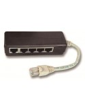 Multiplexor Cat5e pasivo 5 Salidas 1Entr. RJ45 con Resistencia 100 Ohm