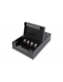 Caja de puntos de consolidación DIGITUS para 4x Keystones RJ45