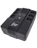SAI ZIGOR Serie QUICK UPS 600VA 360W Formato Regleta