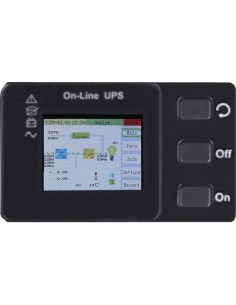 SAI 20 KVA Aut. 5' Entrada Trifásica- Salida Monofásica. ZIGOR Serie VERSATILE, detalle led