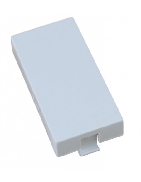 Tapa ciega 45x22.5 mm blanca