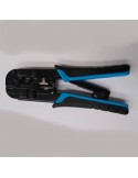 Tenaza Metálica Crimpar carraca RJ45 8p 6p