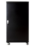 Rack 19" 27U 600X600 Pta. Cristal y Trasera Ciega