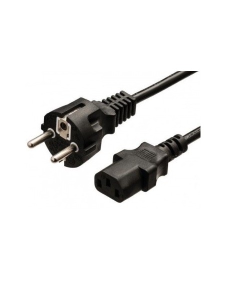Cable Alimentación 3 mts Schuko-IEC C13