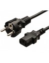 Cable alimentación SCHUKO Recto a IEC C13 Recto  3 MTS