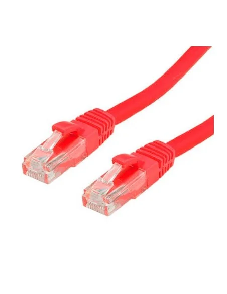 Latiguillo RJ45 10 m. CAT6 UTP LSZH rojo