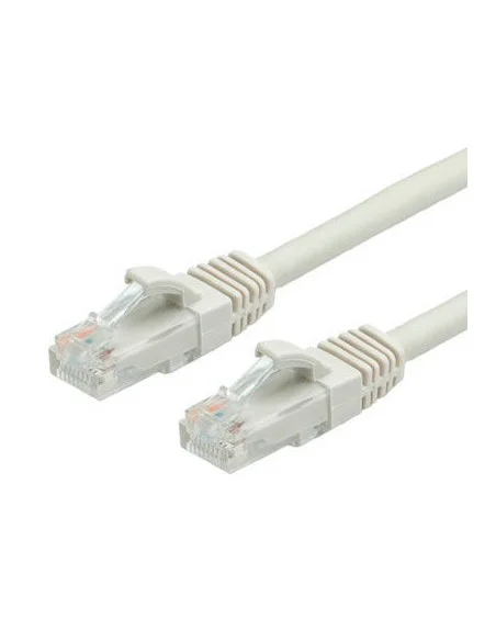 Latiguillo RJ45 10 m. CAT6 UTP LSZH Gris
