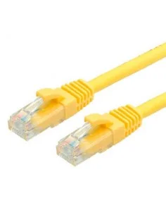 Latiguillo RJ45 10 m. CAT6 UTP LSZH amarillo