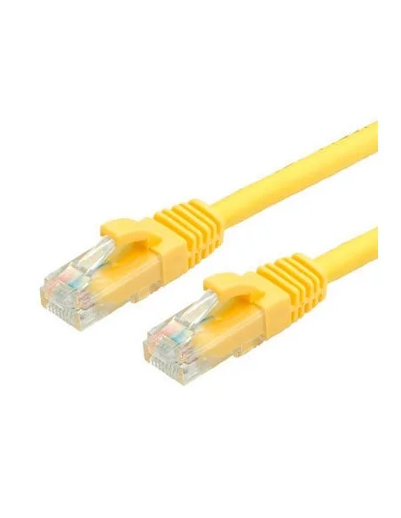 Latiguillo RJ45 10 m. CAT6 UTP LSZH amarillo