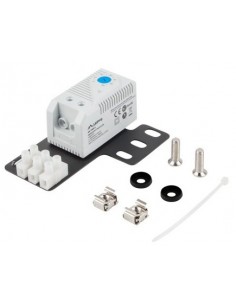 Termostato pequeño ventilación con soporte Rack