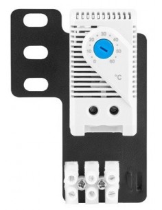 Termostato pequeño ventilación con soporte Rack