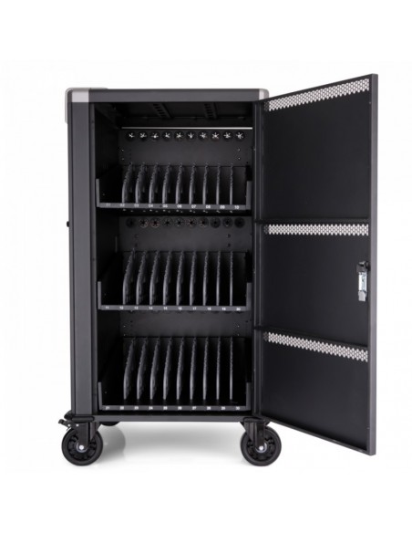 Armario de carga para 30 portátiles o tablet de hasta 17 pulgadas. V7