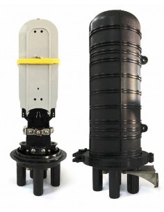 Caja empalme tipo Torpedo IP-68 para 96 fibras