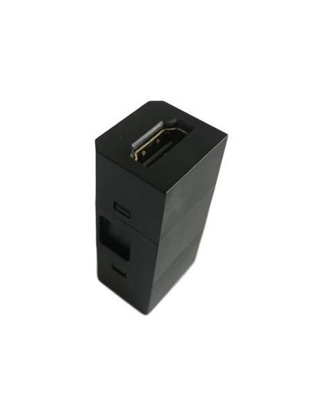 Adaptador HDMI Hembra-Hembra para perfil CIRCULAR