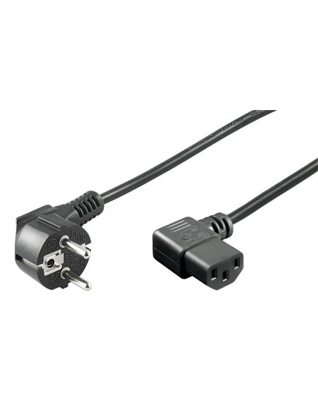 Cable de alimentación C13 a schuko cee 7/7, angulados